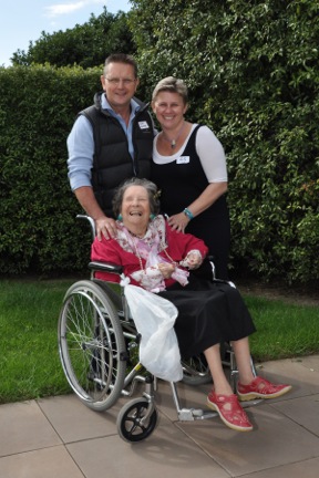 John, Kelly and Myrtle 20/4/2013