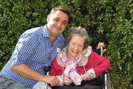 Myrtle and David 20/4/2013