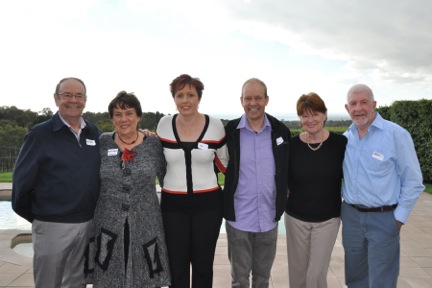Peter, Deirdre, Kim, Craig, Lynne and Barry  20/4/2013