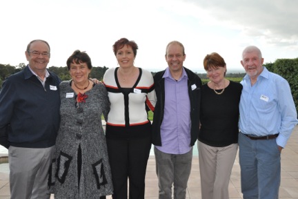 Peter, Deirdre, Kim, Craig, Lynne and Barry