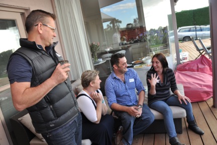 John, Kelly, David and Christine 20/4/2013